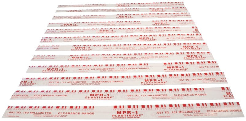 Clevite Plastigage Red Plastigage - 12 Pack - Black Ops Auto Works