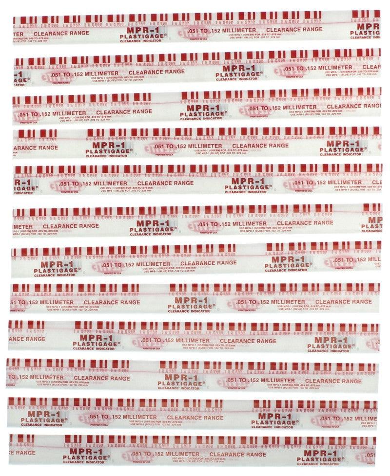 Clevite Plastigage Red Plastigage - 12 Pack - Black Ops Auto Works