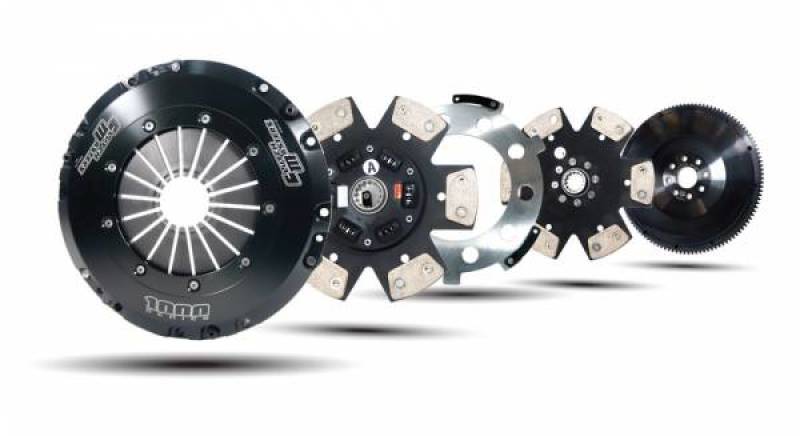Clutch Masters Clutch Masters 2023 Toyota Supra MK5 3.0L Turbo 6-Speed FX1000 Twin Disc Clutch Kit w/Alum. Flywheel