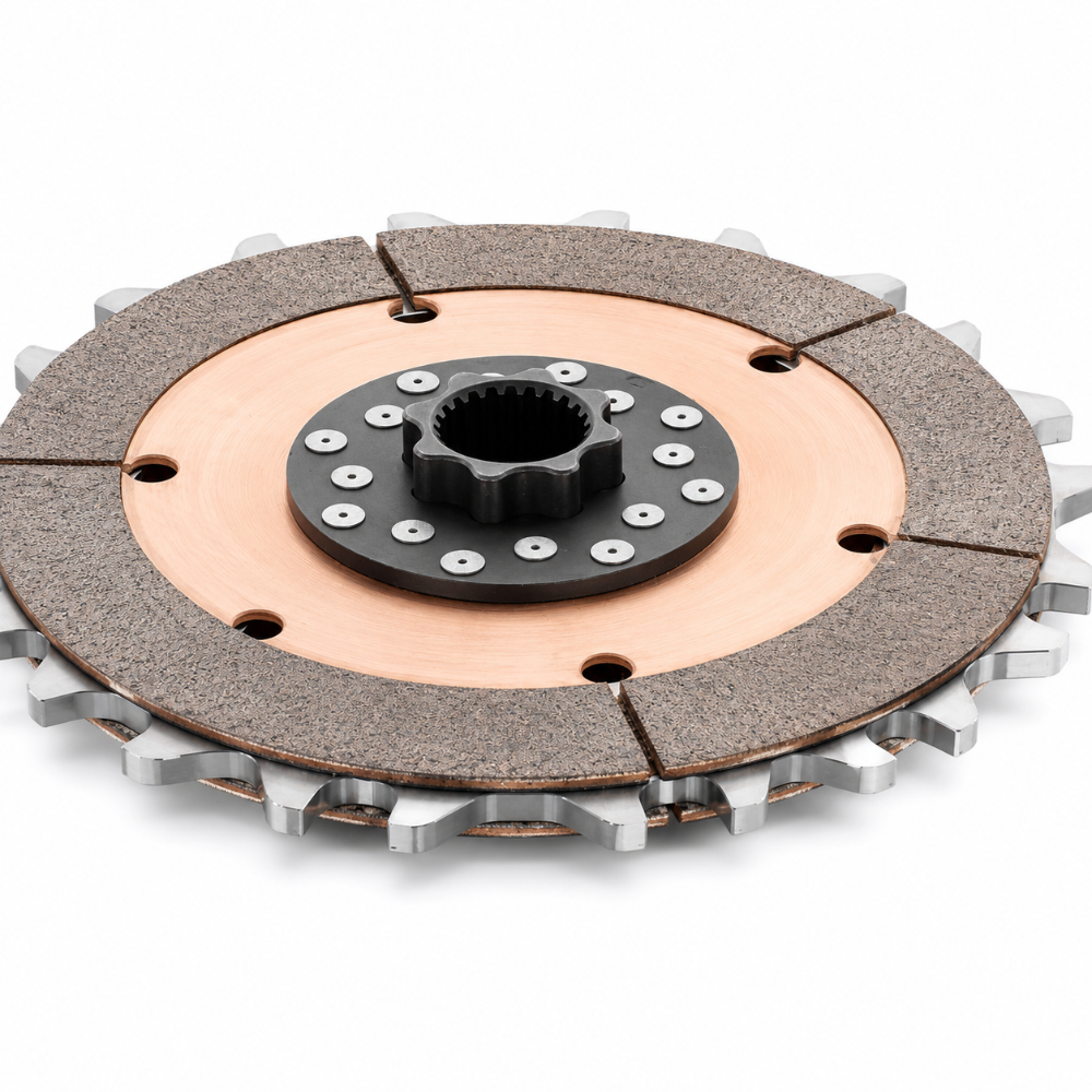 Clutch Masters 00-04 Audi A6 725 PRO Series Twin Disc Clutch w/Steel Flywheel - Clutch Masters CLM02029PTD7RS