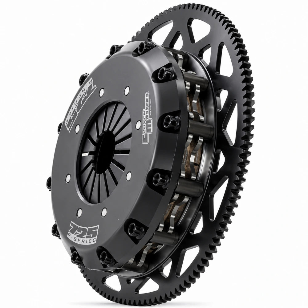 Clutch Masters 00-04 Audi A6 725 PRO Series Twin Disc Clutch w/Steel Flywheel - Clutch Masters CLM02029PTD7RS