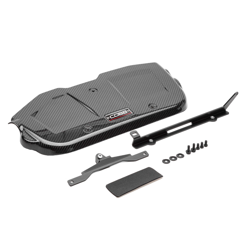 Cobb 15-21 Subaru WRX Redline Carbon Fiber Engine Cover - Gloss Finish-COBB-COBB442605