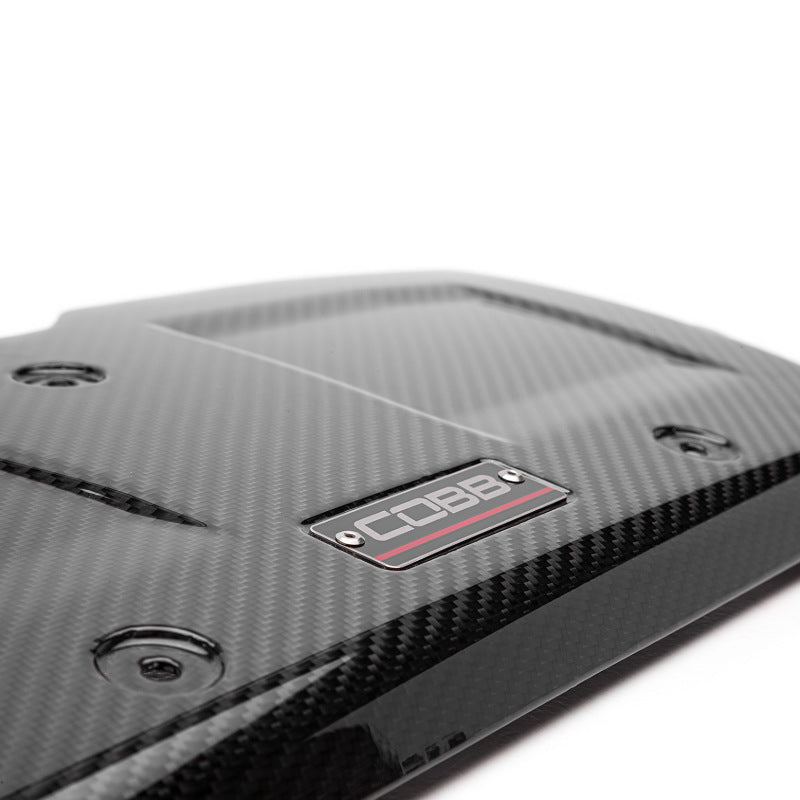 Cobb 15-21 Subaru WRX Redline Carbon Fiber Engine Cover - Gloss Finish-COBB-COBB442605