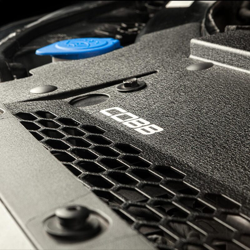 Cobb 21-23 Ford F-150 EcoBoost Radiator Shroud - Wrinkle Black-COBB-COBB4F3600