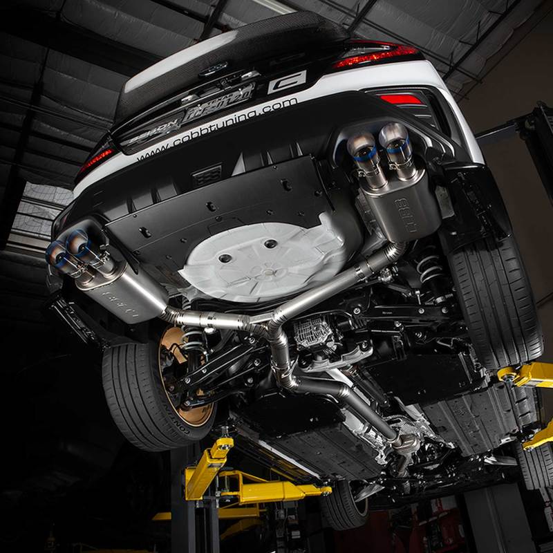 Cobb 22-24 Subaru WRX Titanium Catback Exhaust (Incl. Burnt Ti Tips)-COBB-COBB516160