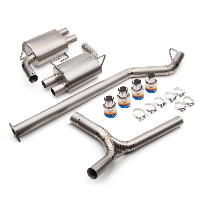 Cobb 22-24 Subaru WRX Titanium Catback Exhaust (Incl. Burnt Ti Tips)-COBB-COBB516160