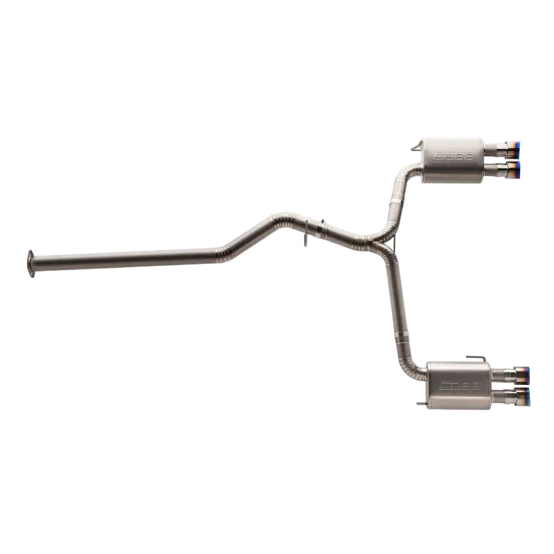 Cobb 22-24 Subaru WRX Titanium Catback Exhaust (Incl. Burnt Ti Tips)-COBB-COBB516160