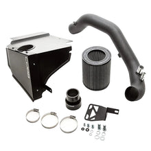 Load image into Gallery viewer, Cobb mandrel-bent wrinkle black aluminum intake tube for Ford Mustang EcoBoost
