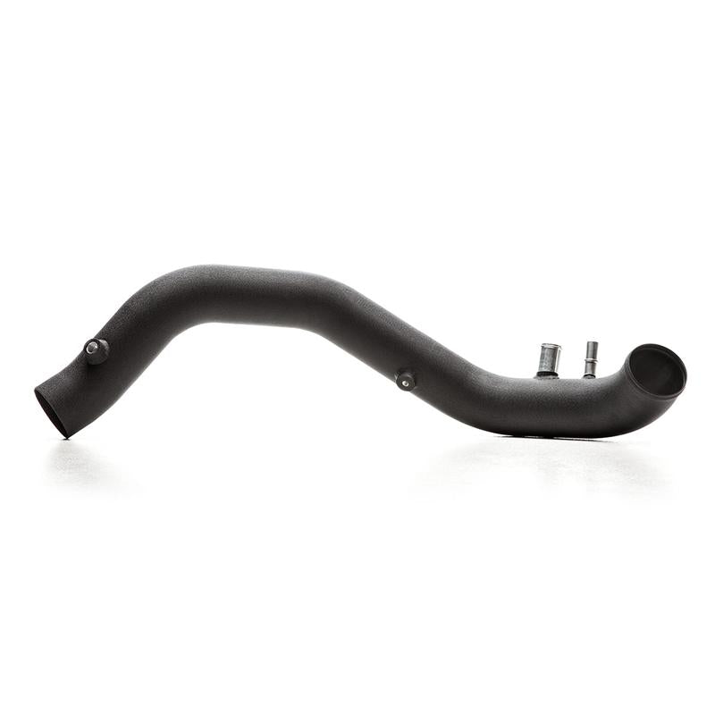 Cobb mandrel-bent wrinkle black aluminum intake tube for Ford Mustang EcoBoost
