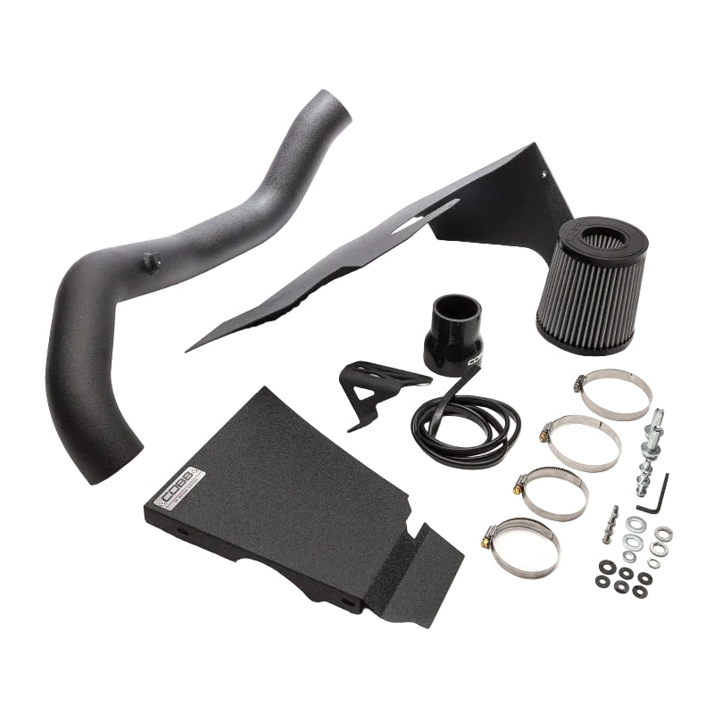 Cobb 7M1100 cold air intake system 2015-2017 Ford Mustang EcoBoost engine bay
