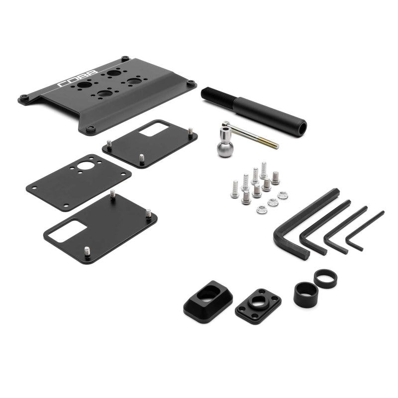 COBB Tuning 861600 License Plate Relocation - Front View
