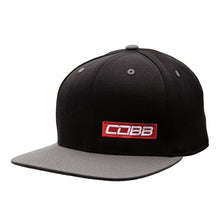 Load image into Gallery viewer, Cobb Black/Gray Snapback Cap-COBB-COBBCO-CAP-RED-BAR
