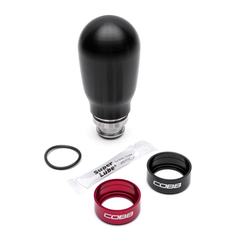 Cobb Subaru 5-Speed COBB Teardrop Weighted Knob - Black - COBB B211370-BK