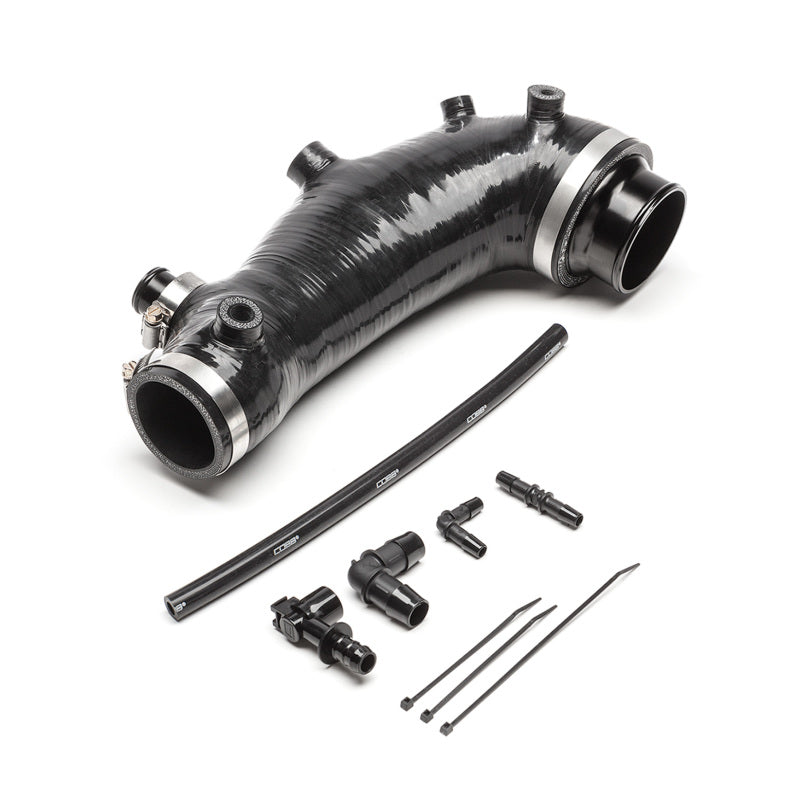 COBB Silicone Turbo Inlet V2 - Black - 2008-2021 Subaru STI-COBB-COBB712450