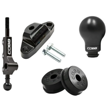 Load image into Gallery viewer, COBB Stage 1+ Wide Barrel Shifter Package Stealth Black full kit view