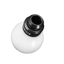 Load image into Gallery viewer, Cobb Subaru 5-Speed COBB Knob - White Knob w/ Stealth Black-COBB-COBB211350-W-BK