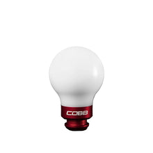 Load image into Gallery viewer, Cobb Subaru 5-Speed COBB Knob - White w/ Race Red-COBB-COBB211350-W-RD