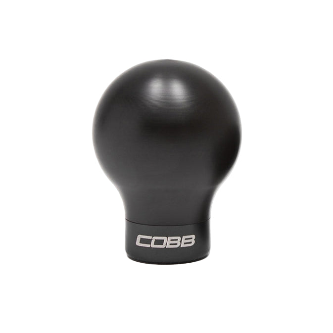 Cobb Subaru 6-Speed COBB Shift Knob - Black w/Stealth Black Collar (Non-Weighted)-COBB-COBB213350-BK