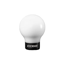 Load image into Gallery viewer, Cobb Subaru 6-Speed COBB Shift Knob - White w/Stealth Black Collar (Non-Weighted)-COBB-COBB213350-W-BK