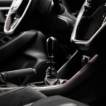 Load image into Gallery viewer, Cobb Subaru 6-Speed Tall Weighted COBB Shift Knob - Black (Incl. Both Red + Blk Collars)-COBB-COBB213370-BK
