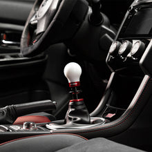 Load image into Gallery viewer, Cobb Subaru 6-Speed Weighted COBB Shift Knob - White (Incl. Both Red + Blk Collars)-COBB-COBB213360-W