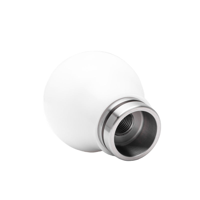 Cobb Subaru 6-Speed Weighted COBB Shift Knob - White (Incl. Both Red + Blk Collars)-COBB-COBB213360-W