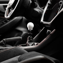 Load image into Gallery viewer, Cobb Subaru 6-Speed Weighted COBB Shift Knob - White (Incl. Both Red + Blk Collars)-COBB-COBB213360-W
