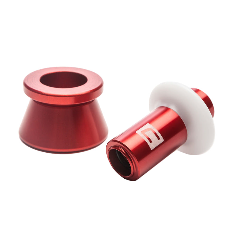 Cobb Subaru STI Reverse Lockout Pull - White/Race Red-COBB-COBB244310-W-RD