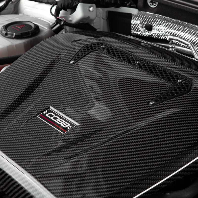 Cobb Volkswagen GTI (MK7/MK7.5/MK8) / Golf R / Audi A3 & S3 (8V) Redline Carbon Fiber Engine Cover-COBB-COBB4V2600