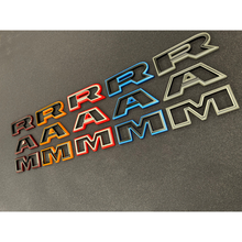 Load image into Gallery viewer, Color matched 3D RAM grille letters Exotic Innovations