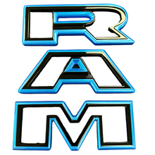 Load image into Gallery viewer, Color matched 3D RAM grille letters Exotic Innovations