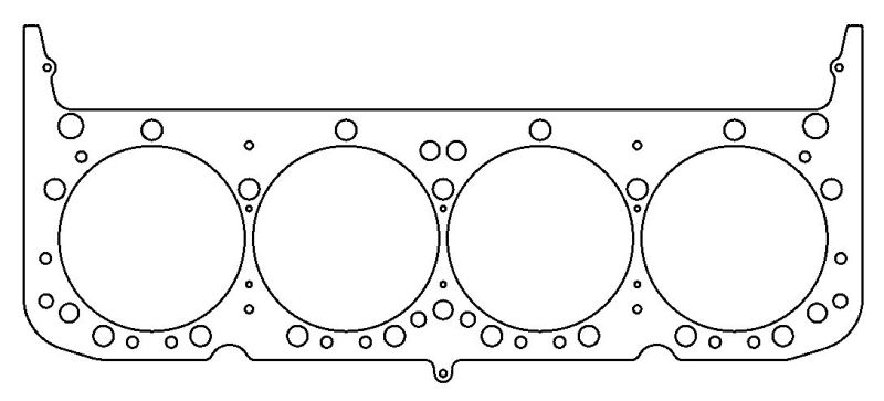 Cometic Chevy Small Block 4.200 inch Bore .051 inch MLS Headgasket (w/All Steam Holes) - Cometic Gasket CGSC5249-051