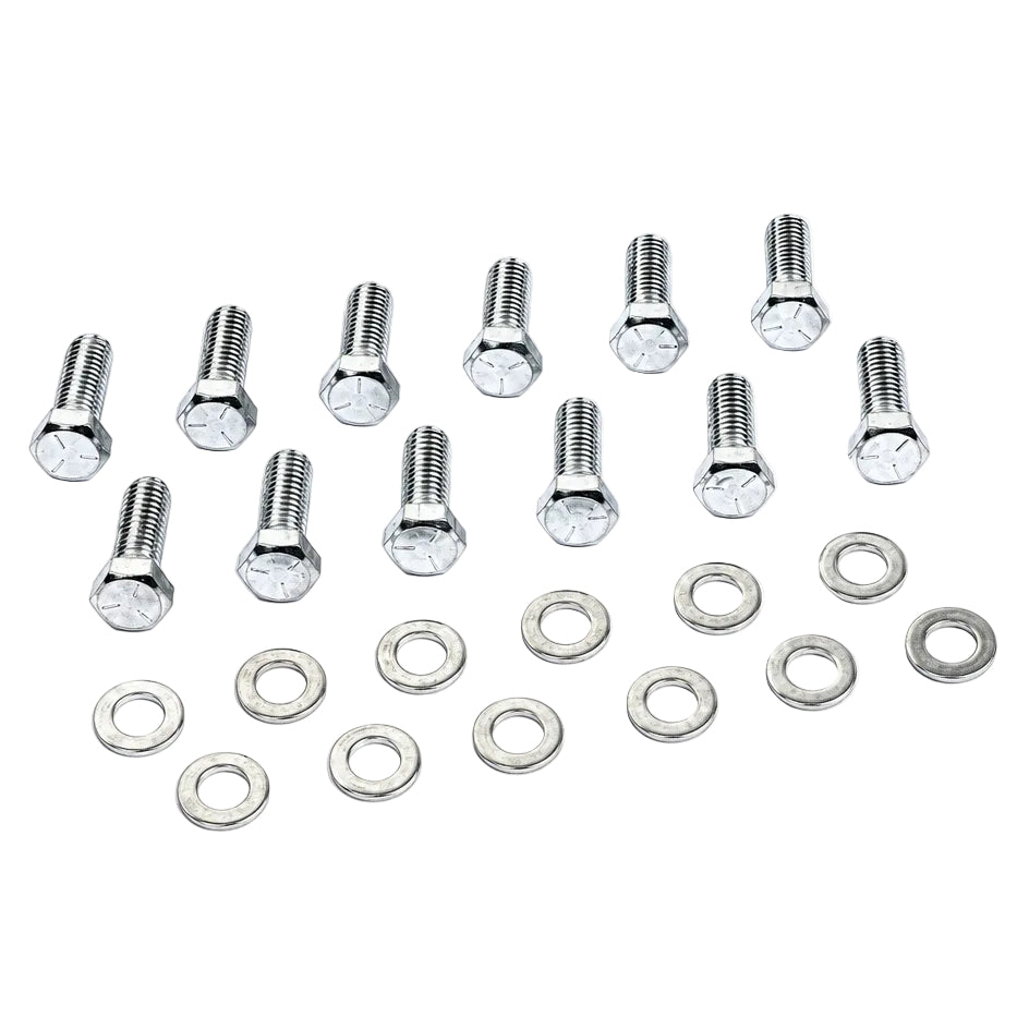 Cometic Intake Manifold Bolts 3/8 - 16 x 1in - Grade 5 Zinc Plated - Cometic Gasket CGSCF1011