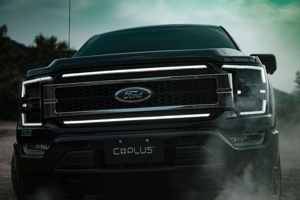 Infinite Series Bi-LED Headlights w/ LED DRL 2021-2023 Ford F-150 - Coplus 520-FD033AS-01