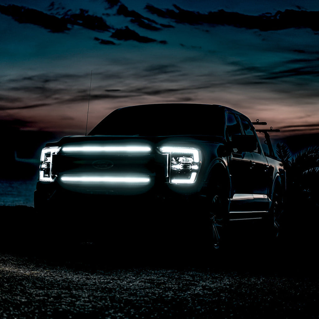 Infinite Series Bi-LED Headlights w/ LED DRL 2021-2023 Ford F-150 - Coplus 520-FD033AS-01