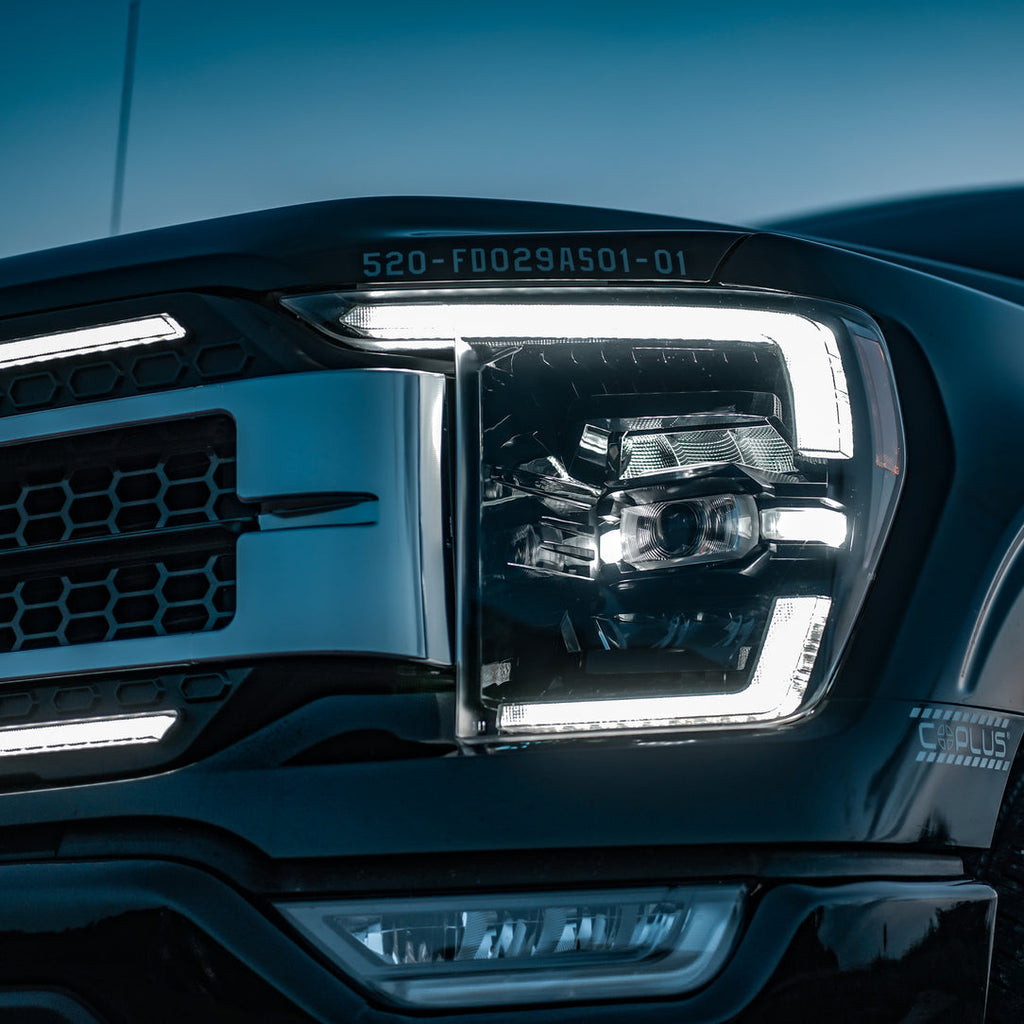 Infinite Series Bi-LED Headlights w/ LED DRL 2021-2023 Ford F-150 - Coplus 520-FD033AS-01