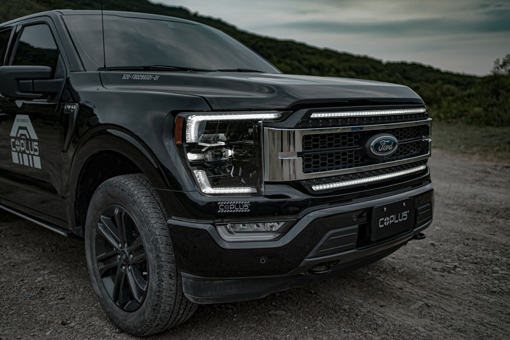 Infinite Series Bi-LED Headlights w/ LED DRL 2021-2023 Ford F-150 - Coplus 520-FD033AS-01