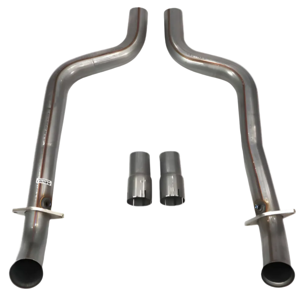 Catless Mid Pipes Dodge Challenger Charger 6.4 Hemi 2015-24