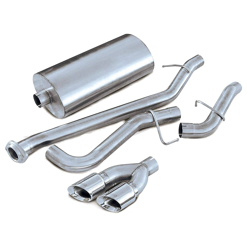 Corsa 02-06 Chevrolet Tahoe 5.3L V8 Polished Sport Cat-Back Exhaust - CORSA Performance 14232
