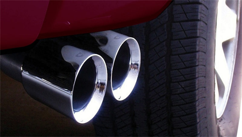 Corsa 02-06 Chevrolet Tahoe 5.3L V8 Polished Sport Cat-Back Exhaust - Black Ops Auto Works