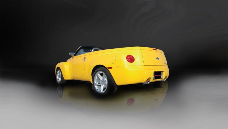 Corsa 03-06 Chevrolet SSR 5.3L V8 Polished Sport Cat-Back Exhaust - Black Ops Auto Works