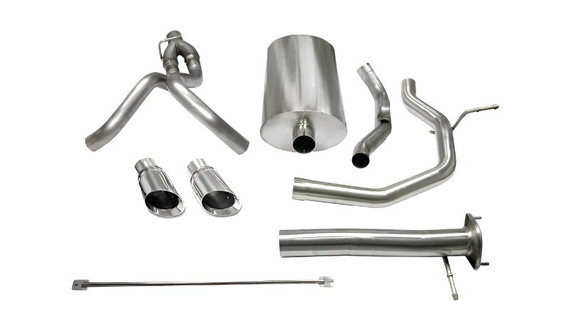 Corsa 03-06 Chevrolet SSR 5.3L V8 Polished Sport Cat-Back Exhaust - Black Ops Auto Works