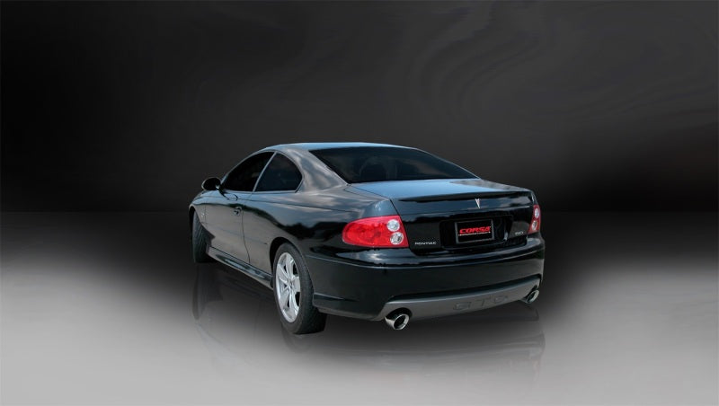 Corsa 05-06 Pontiac GTO 6.0L V8 2.5in Sport Cat-Back + XPipe Exhaust Polished Tips - Black Ops Auto Works