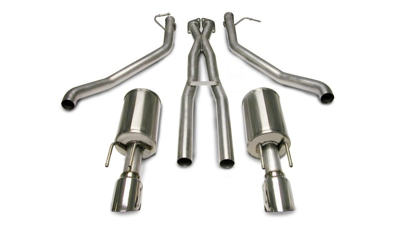 Corsa 05-06 Pontiac GTO 6.0L V8 2.5in Sport Cat-Back + XPipe Exhaust Polished Tips - Black Ops Auto Works
