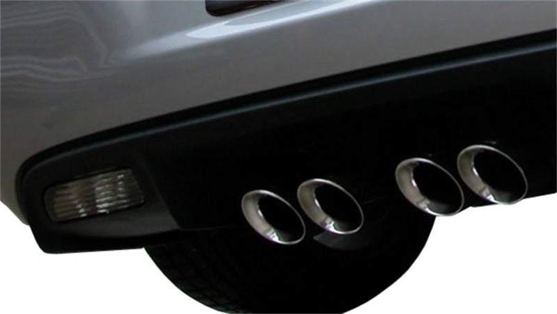 Corsa 05-08 Chevrolet Corvette C6 6.0L V8 Polished Sport Axle-Back Exhaust - Black Ops Auto Works