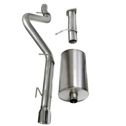 Corsa 06-08 Chevrolet Trailblazer SS 6.0L V8 Polished Sport Cat-Back Exhaust - Black Ops Auto Works