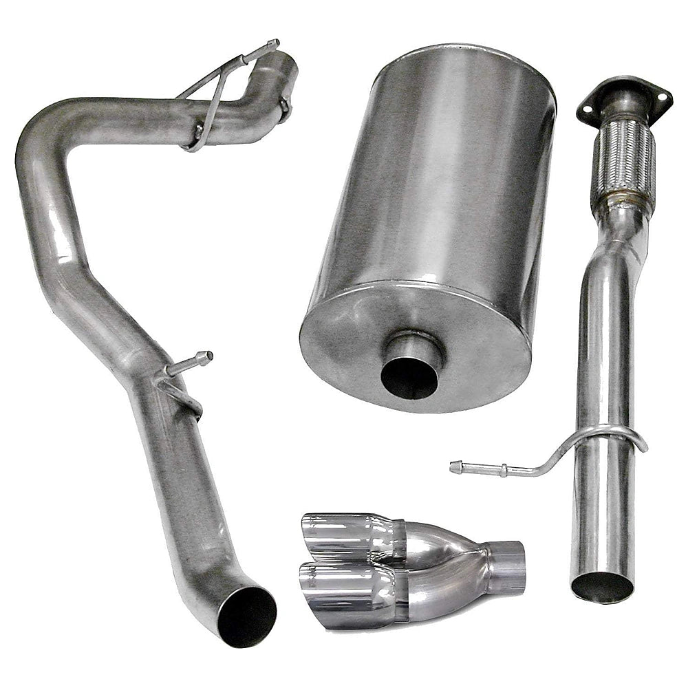 Corsa 07-08 Chevrolet Suburban 1500 5.3L V8 Polished Sport Cat-Back Exhaust - CORSA Performance 14246