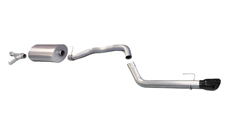 Corsa 08-13 Toyota Sequoia 5.7L V8 Touring Cat-Back Exhaust w/Black 4in Tip - Black Ops Auto Works