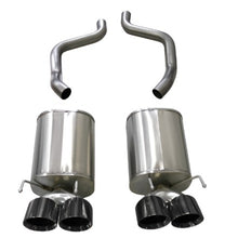 Load image into Gallery viewer, Corsa 09-13 Chevrolet Corvette (C6) 6.2L Black Xtreme Axle-Back Exhaust w/4.5in Tips - Black Ops Auto Works