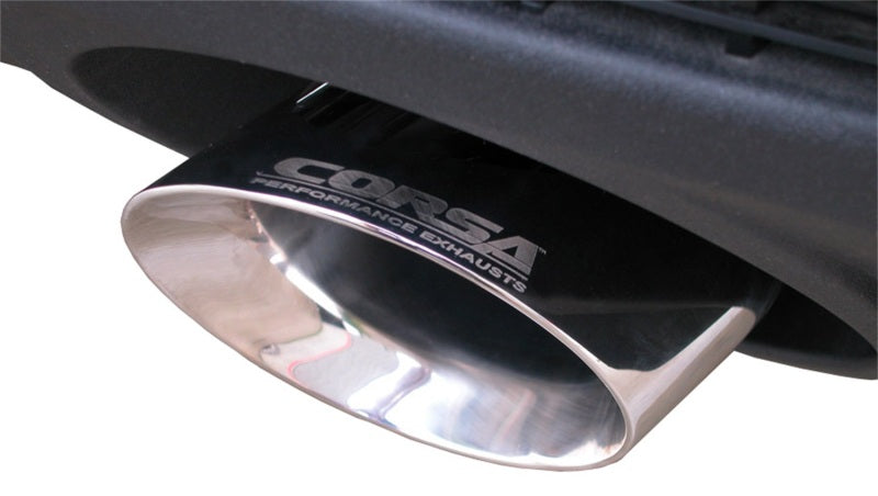 Corsa 10-14 Chevrolet Camaro Convertible RS 3.6L V6 Polished Sport Cat-Back + XO Exhaust - Black Ops Auto Works